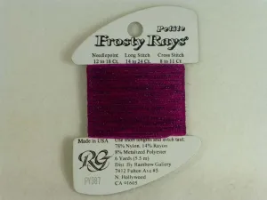 Petite Frosty Rays PY387 Fuchsia Swirl