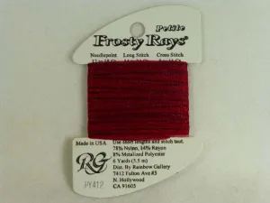 Petite Frosty Rays PY412 Black Cherry