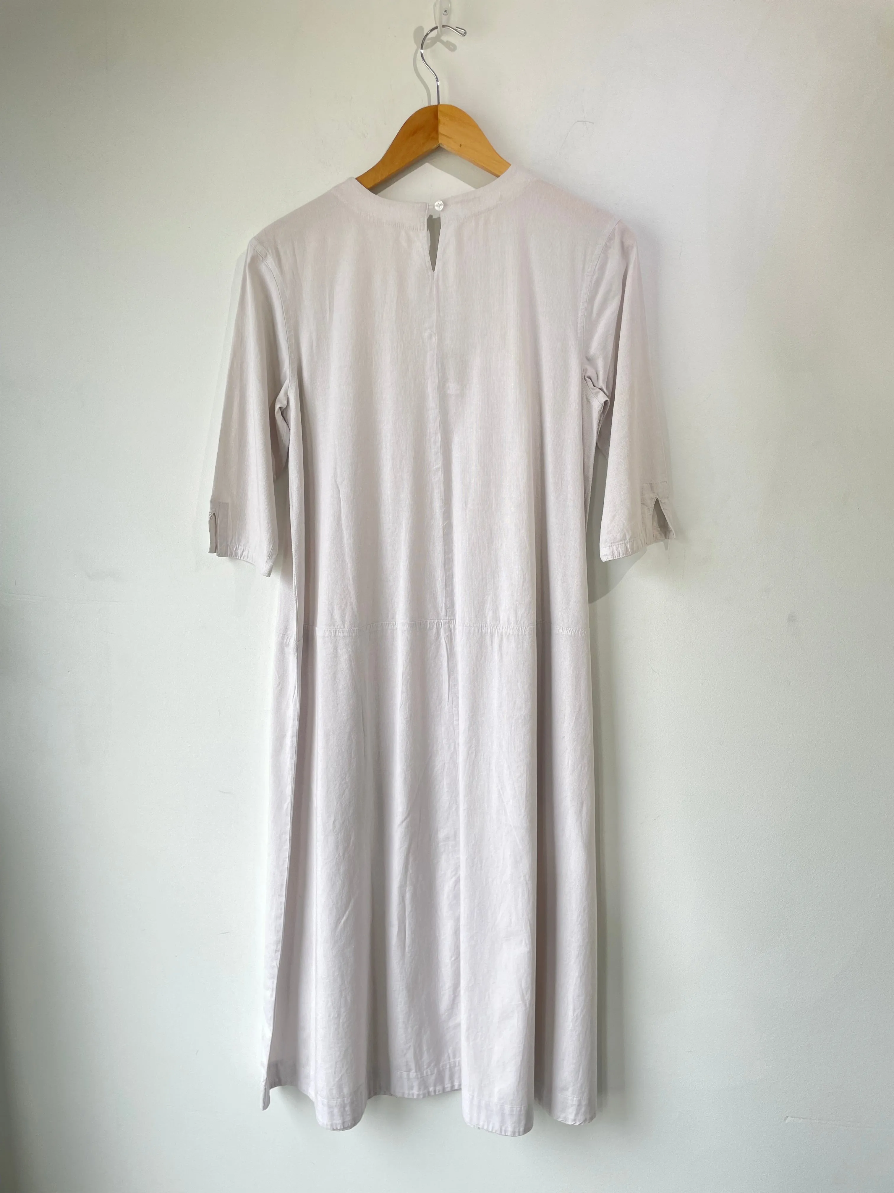 Pietsie Light Grey Cotton Dress