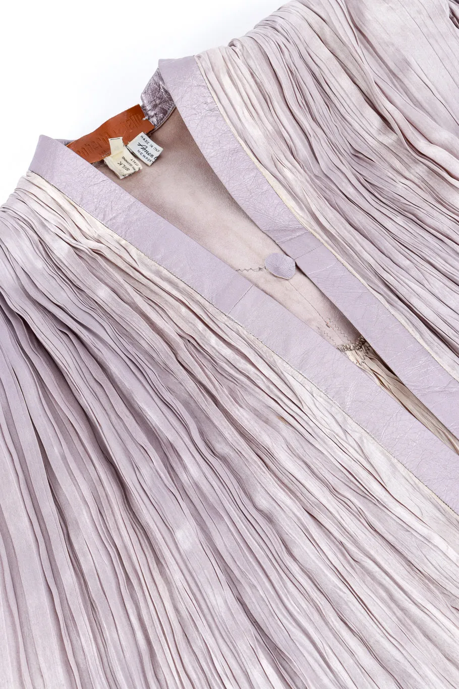 Plissé Duster & Dress Set