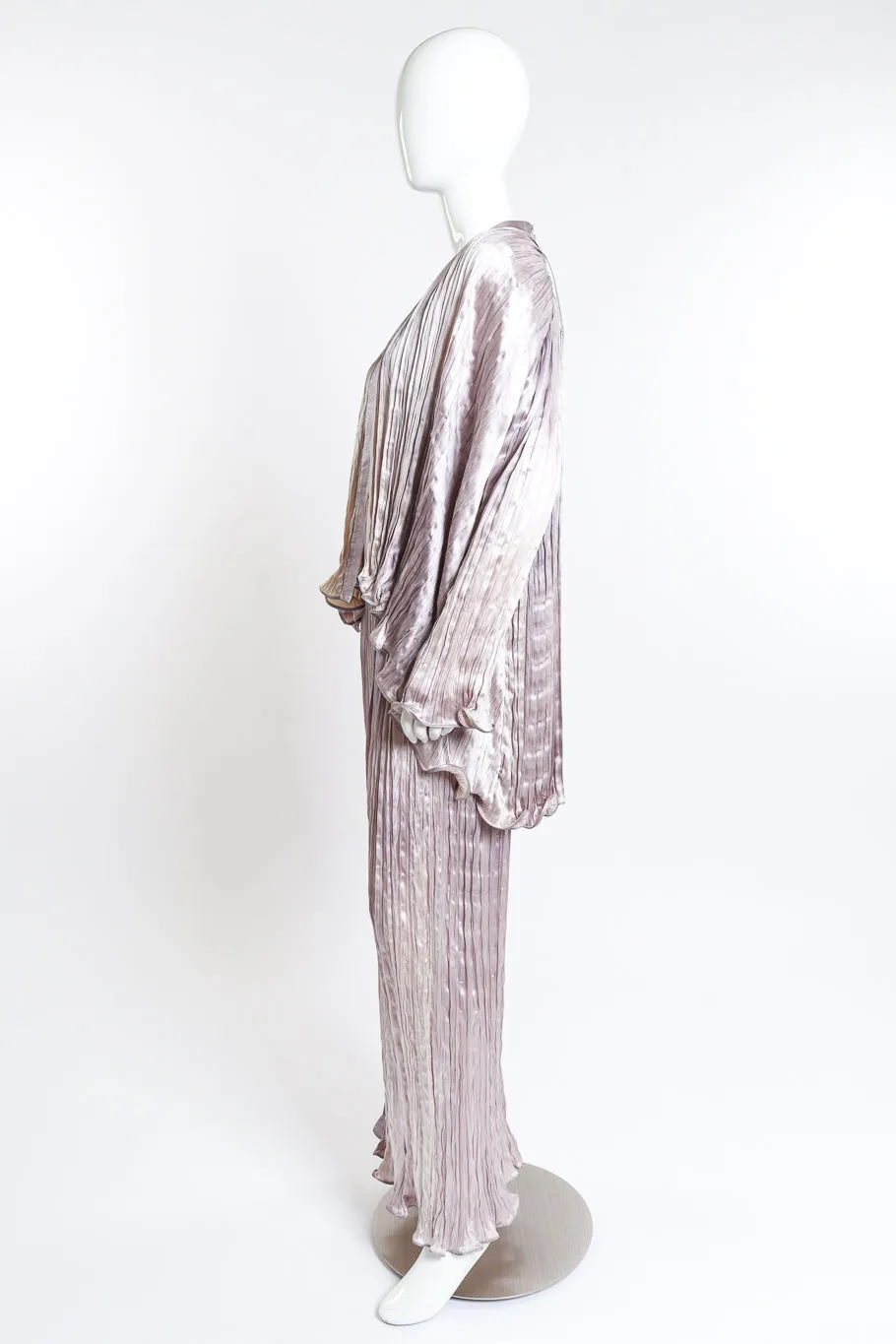 Plissé Duster & Dress Set