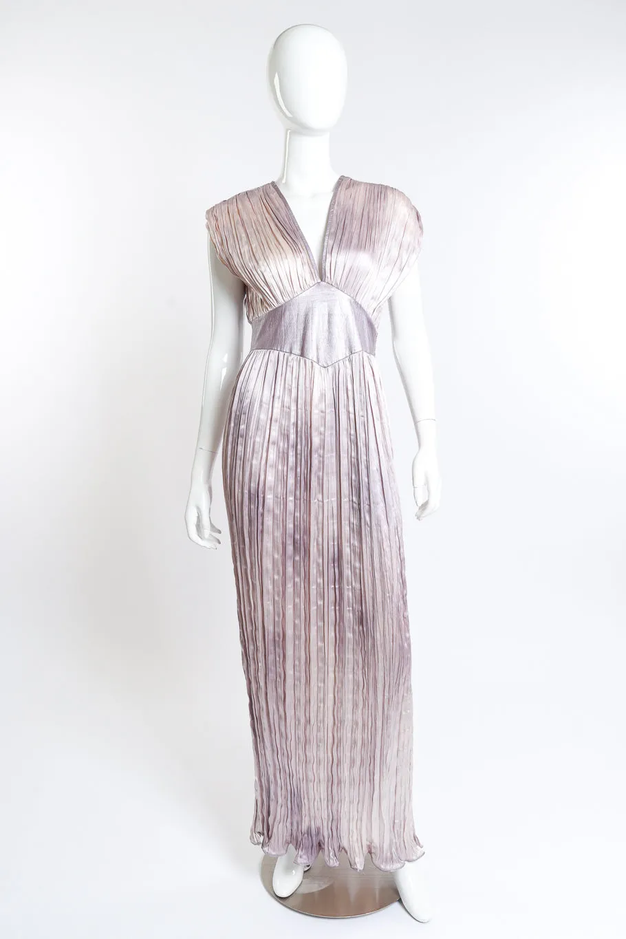 Plissé Duster & Dress Set