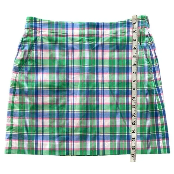 Polo Ralph Lauren Golf Plaid Pleated Golf Skort Fairway Plaid Size 2 $148 NWOT