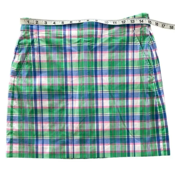 Polo Ralph Lauren Golf Plaid Pleated Golf Skort Fairway Plaid Size 2 $148 NWOT
