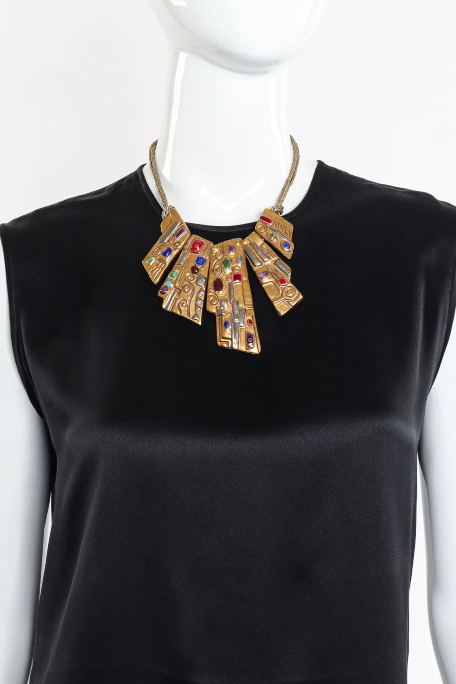 Porcelain Plate Necklace