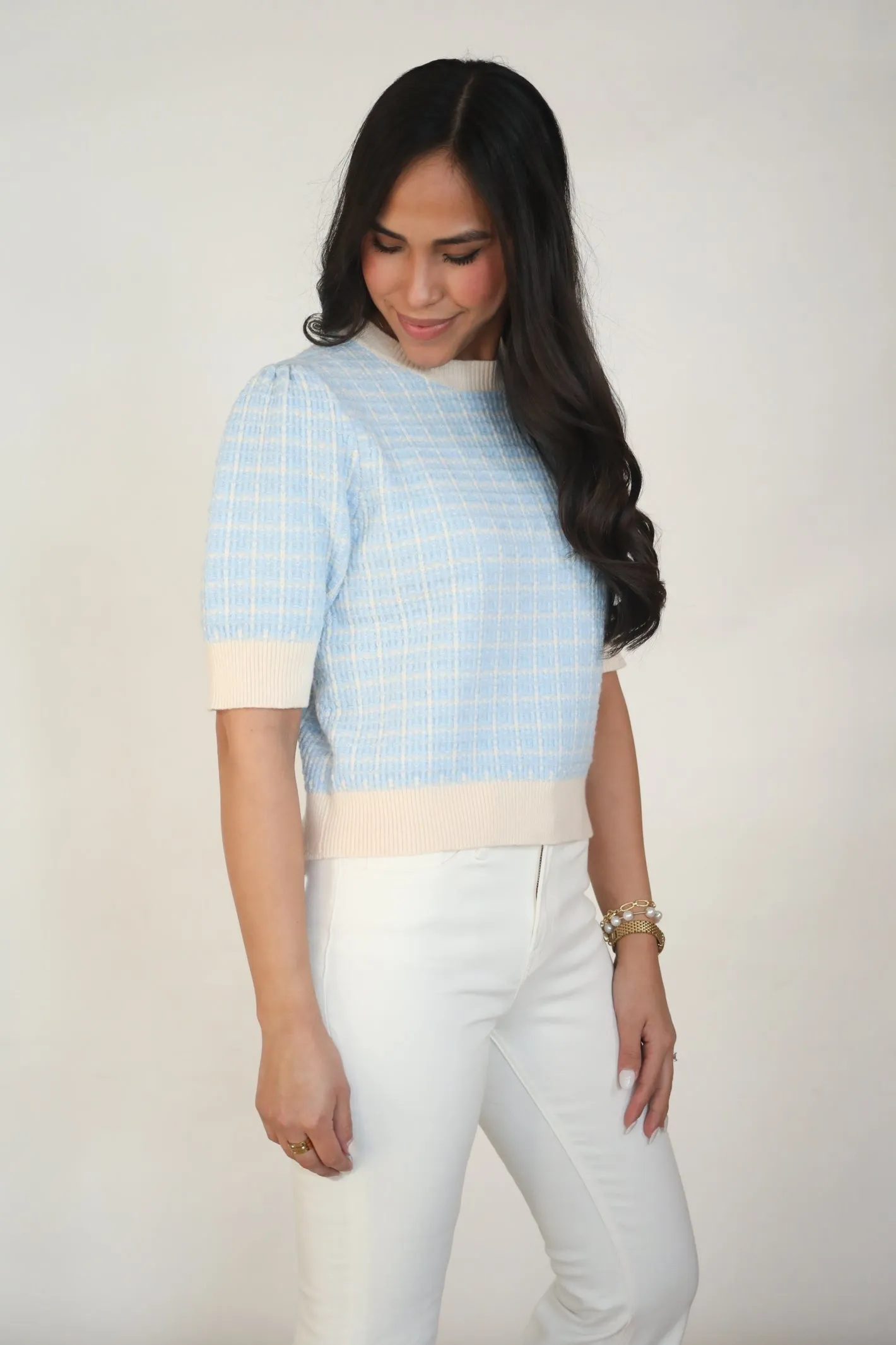 Posh Puff Sleeve Sweater