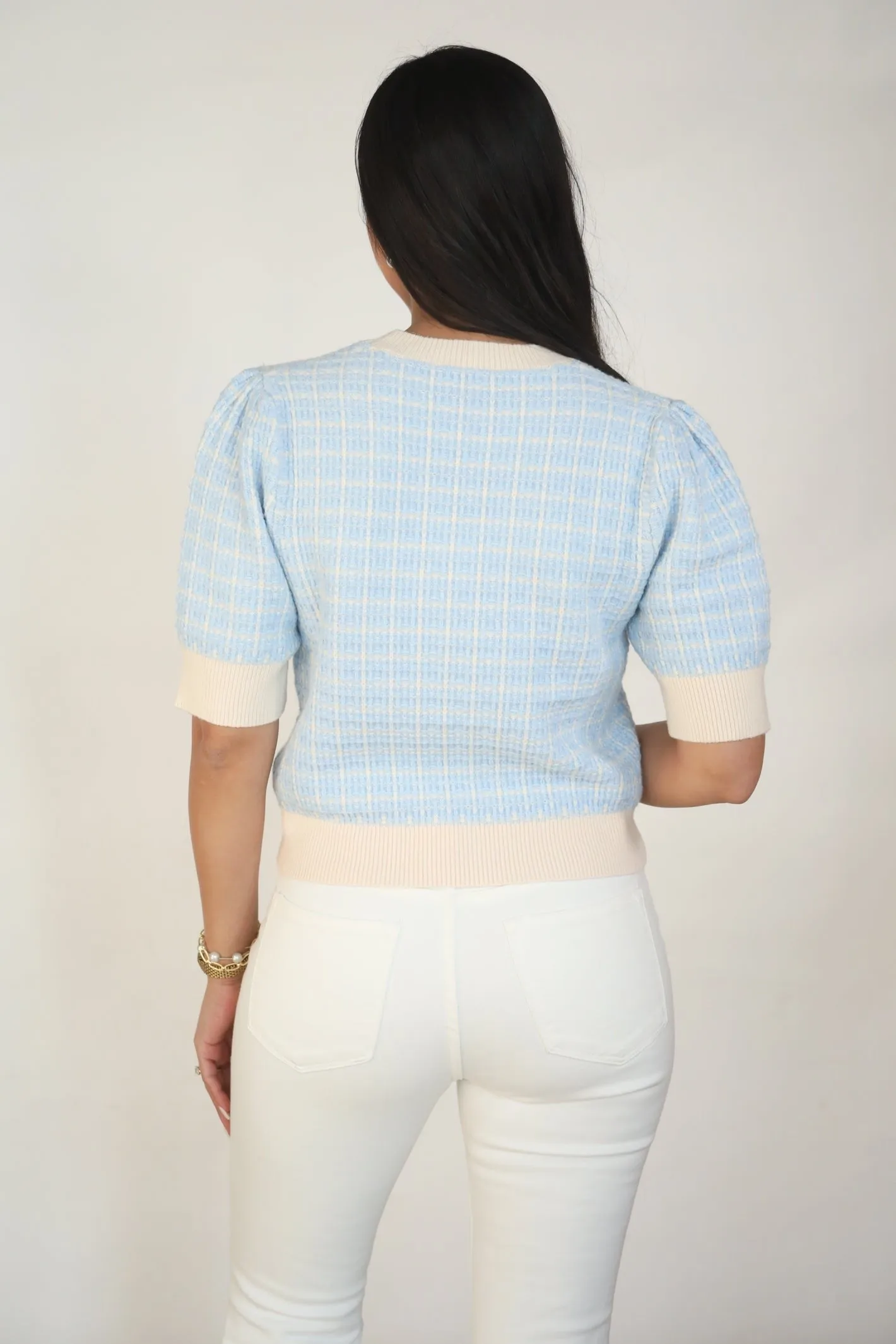 Posh Puff Sleeve Sweater