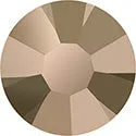 Preciosa Chaton Rose MAXIMA Flatback No Hotfix, Jet Brown Flare (23980BRF)