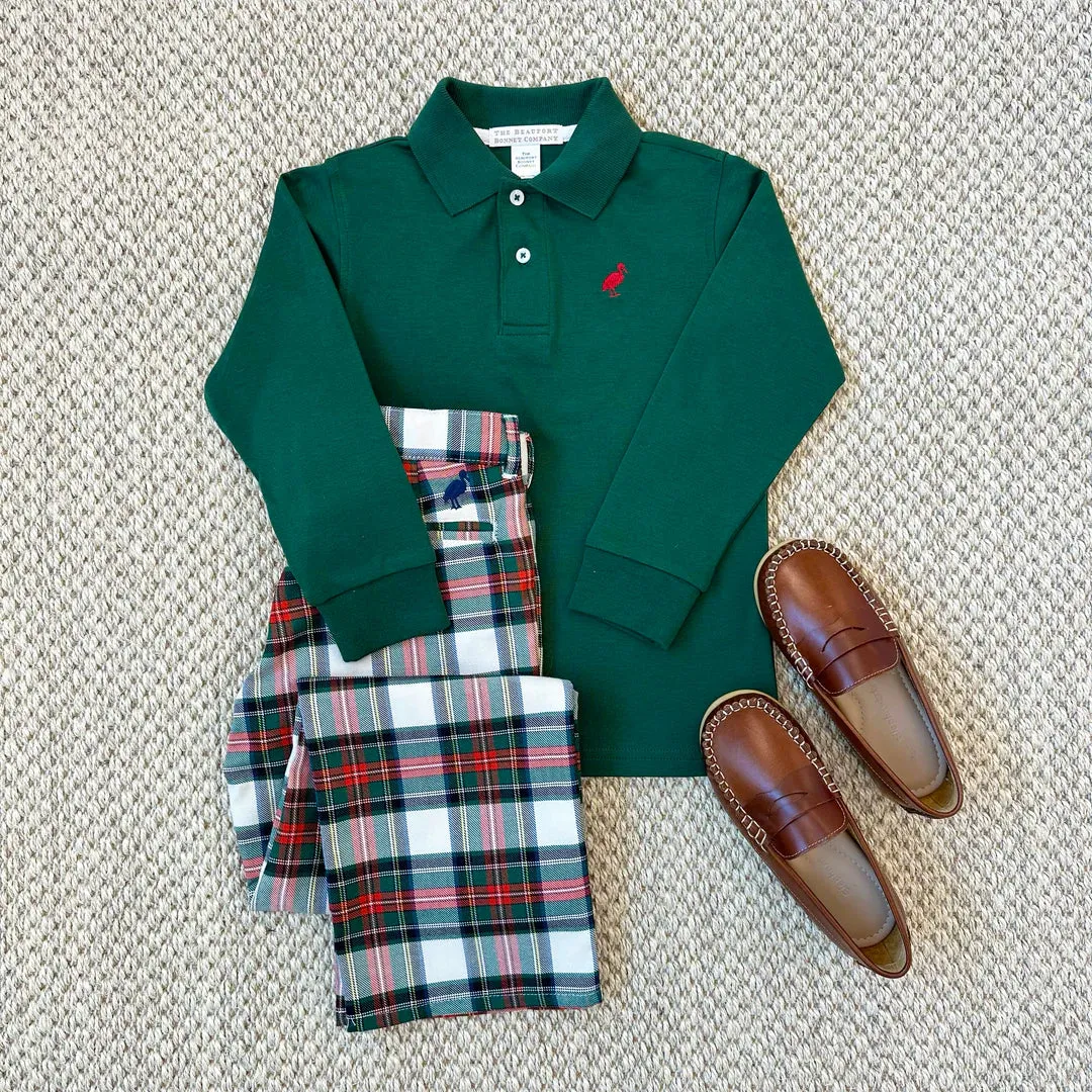 Prep School Pants, Aiken Place Plaid with Nantucket Navy Stork