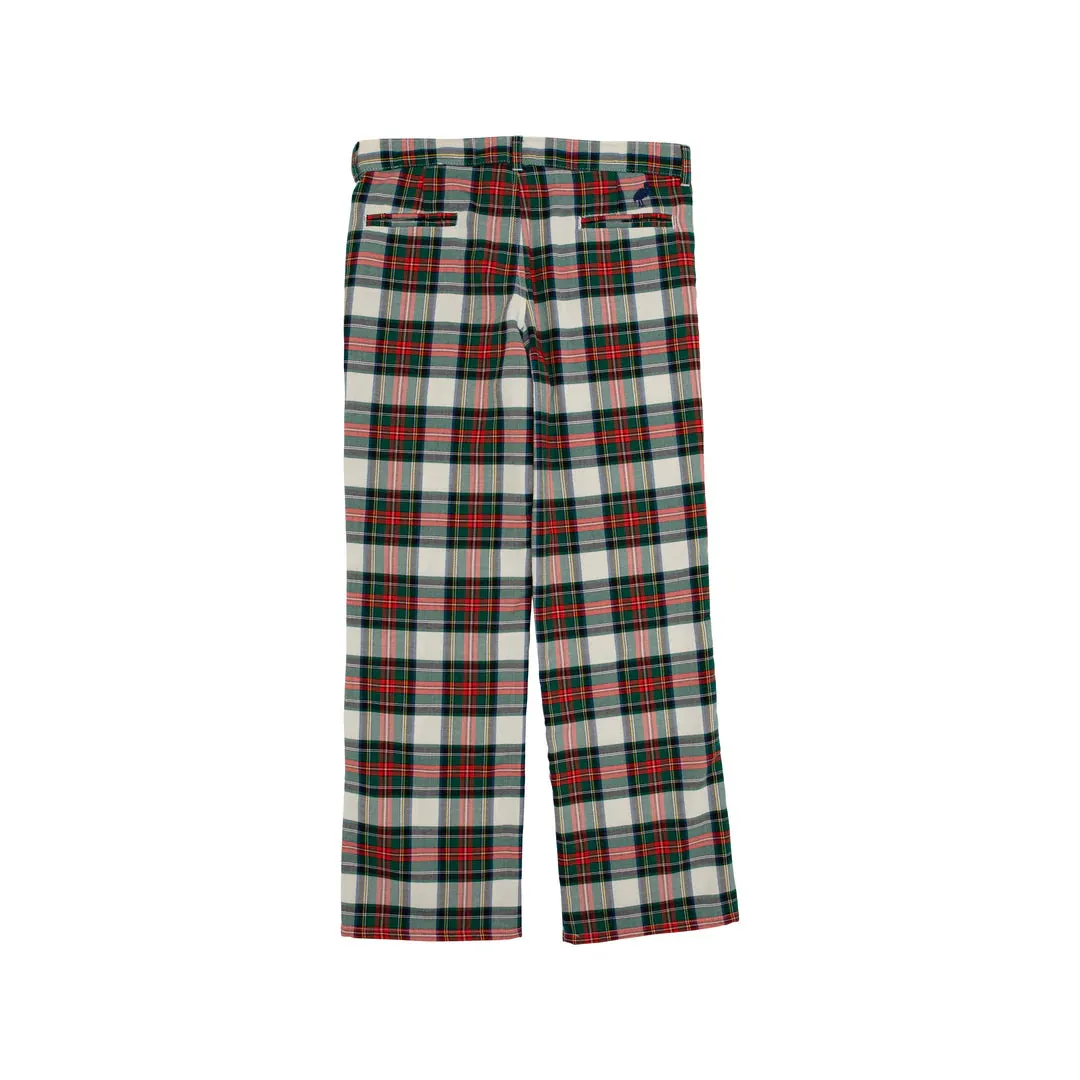 Prep School Pants, Aiken Place Plaid with Nantucket Navy Stork
