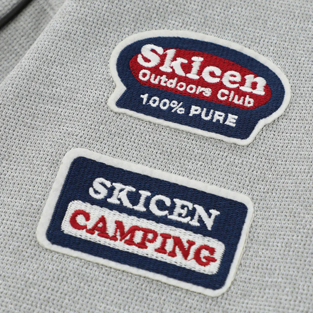 Preppy Badge Embroidered Sweatshirt