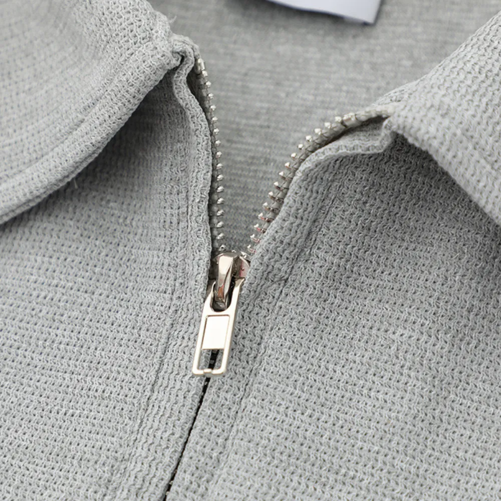 Preppy Badge Embroidered Sweatshirt