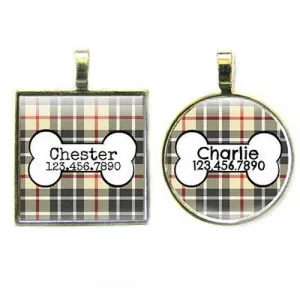 Preppy Plaid Tag