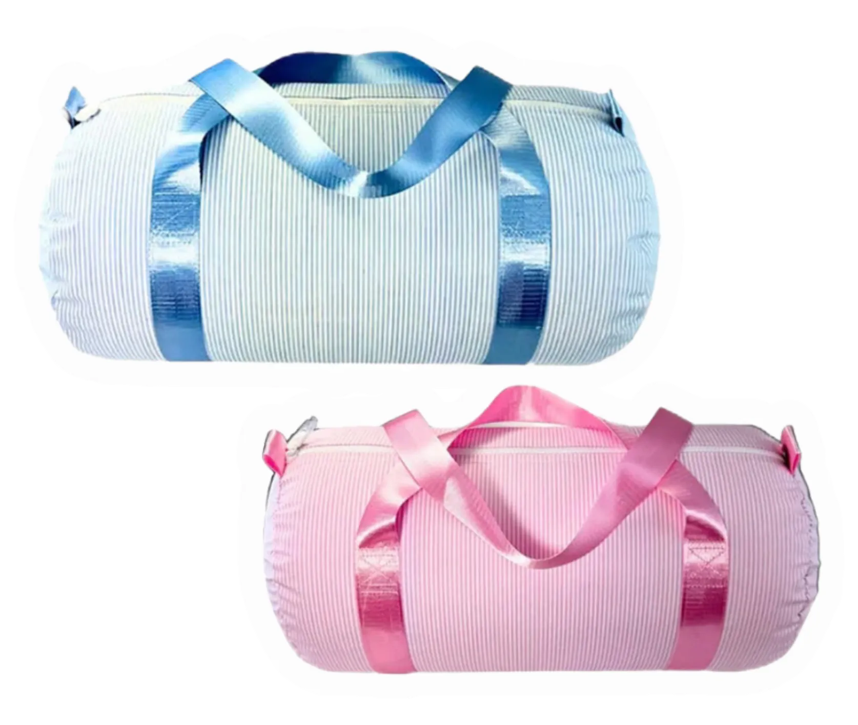 Preppy Stripe Med Duffle