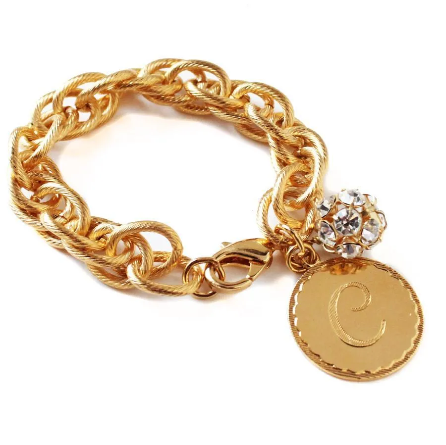 Preston Charm Bracelet - Rhinestone (WS)