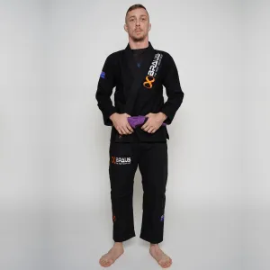 PRO LIGHT JIU JITSU GI MAN BLACK BRAUS