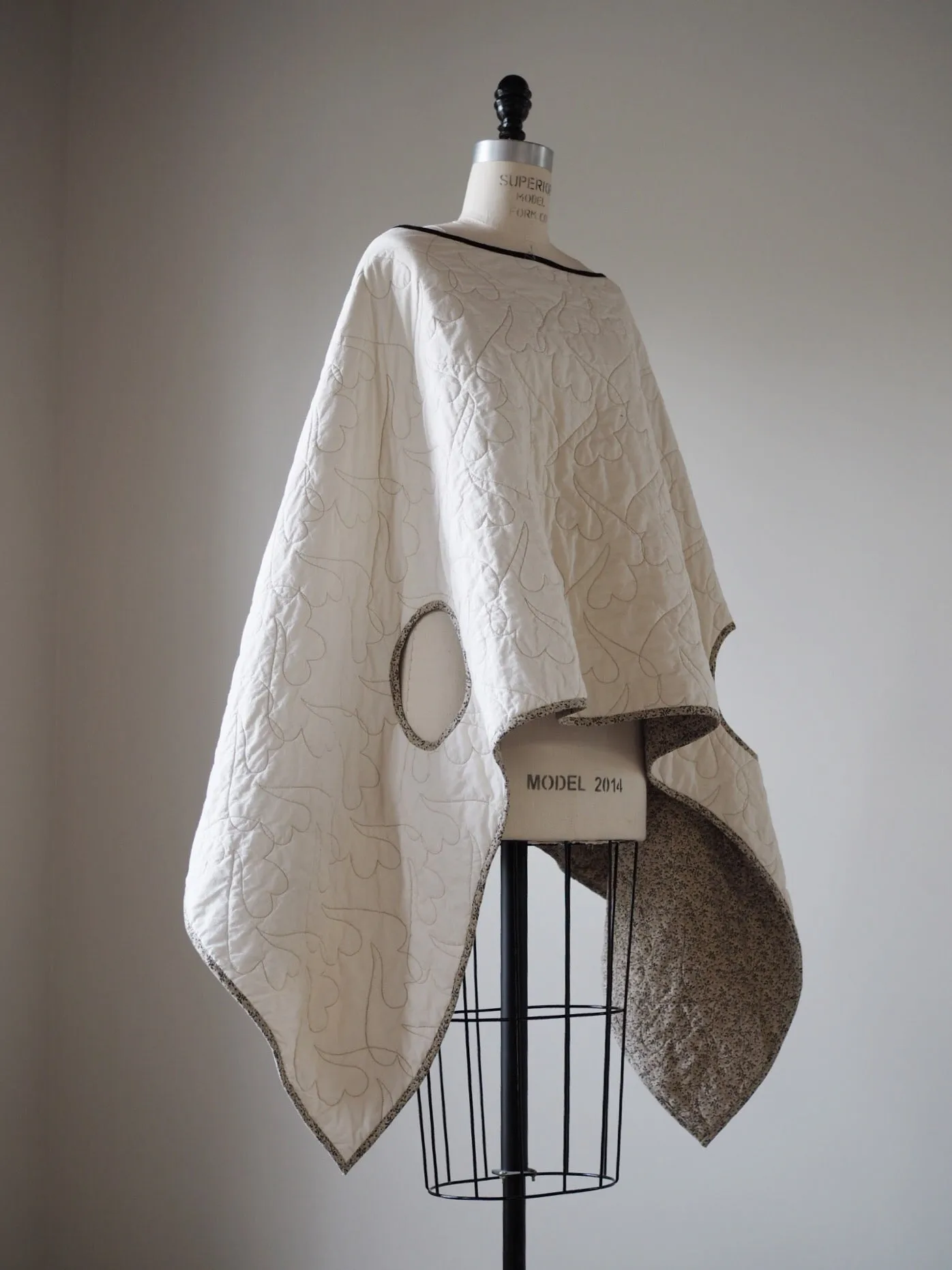 quilt poncho