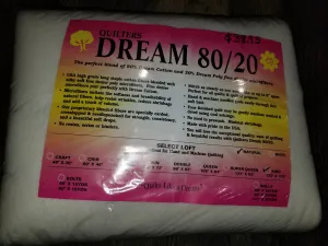 Quilters Dream 80/20 Natural, King, 122x120