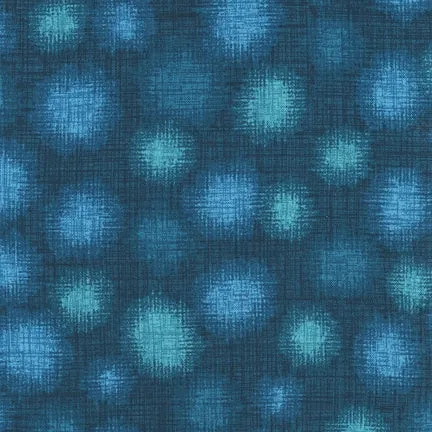 Quilter's Linen Dots Teal
