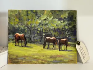 "Equine Pasture Light" Original Art