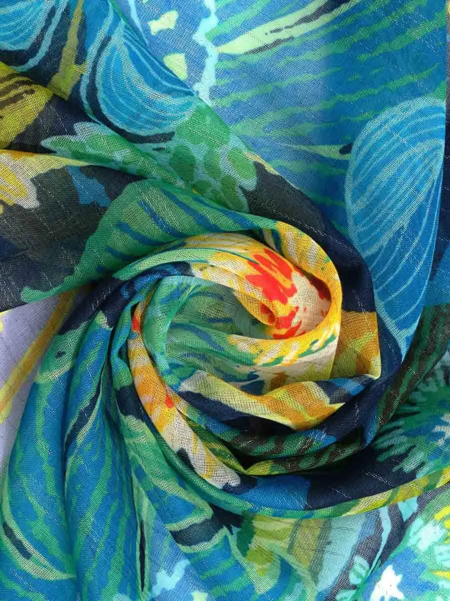 Rainforest Pareo In Hawaiian