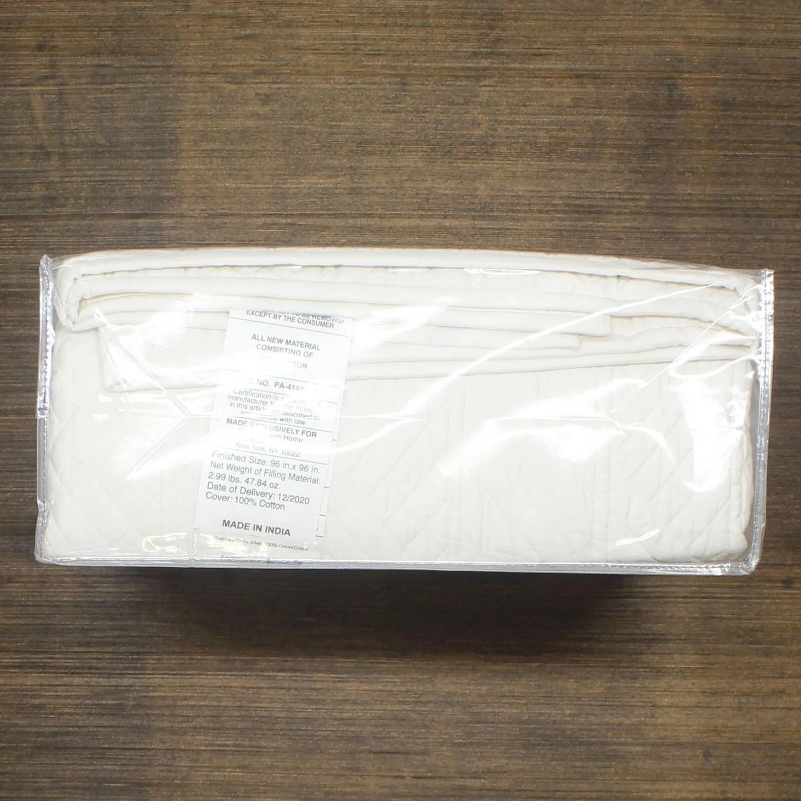 Ralph Lauren HOME Oakfield Full / Queen Quilted Coverlet Parchment (Off-White)
