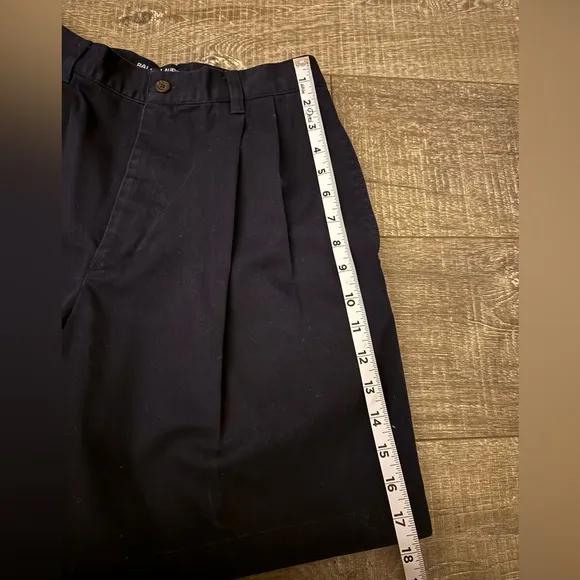 Ralph Lauren Polo Sport Pleated High Waisted Trouser Shorts Fisherman 8 Preppy