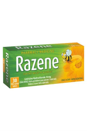 RAZENE 10mg 30 Tabs