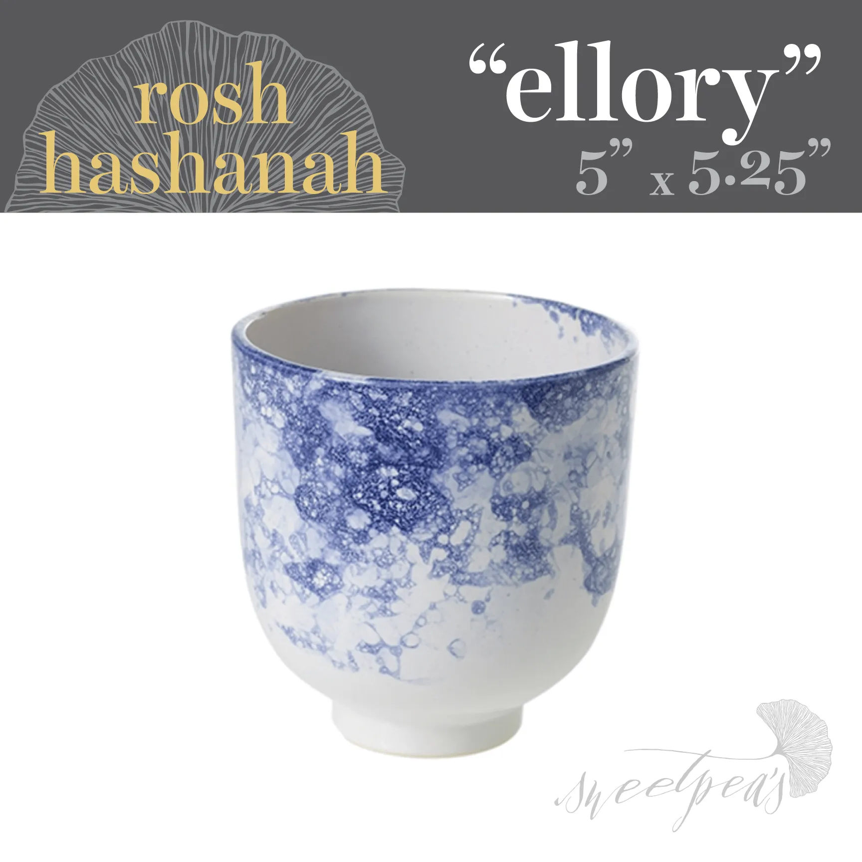 Rosh Hashanah Signature "Ellory" Centrepiece - Floral Arrangement