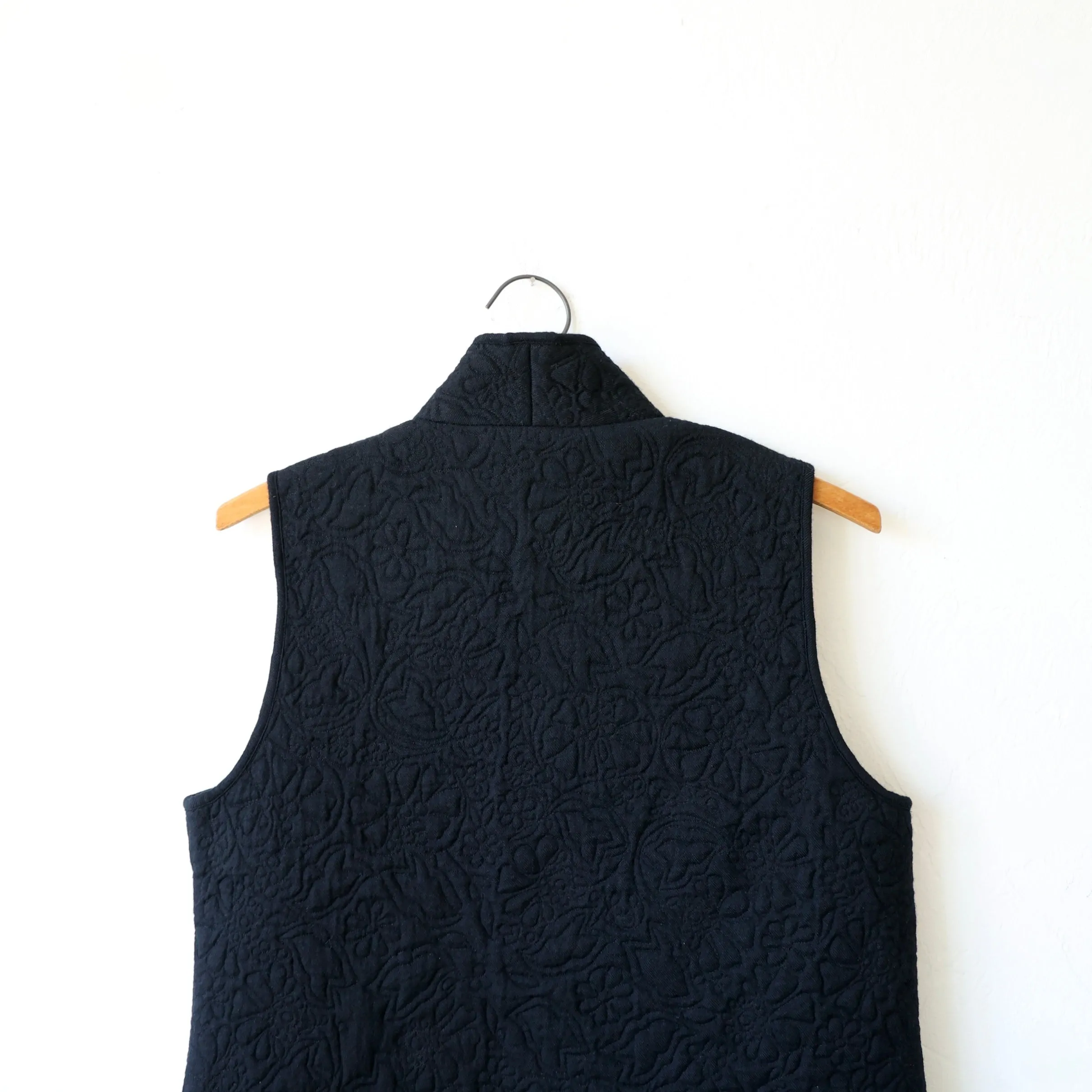 Rubia & Neel Quilted Vest - Black