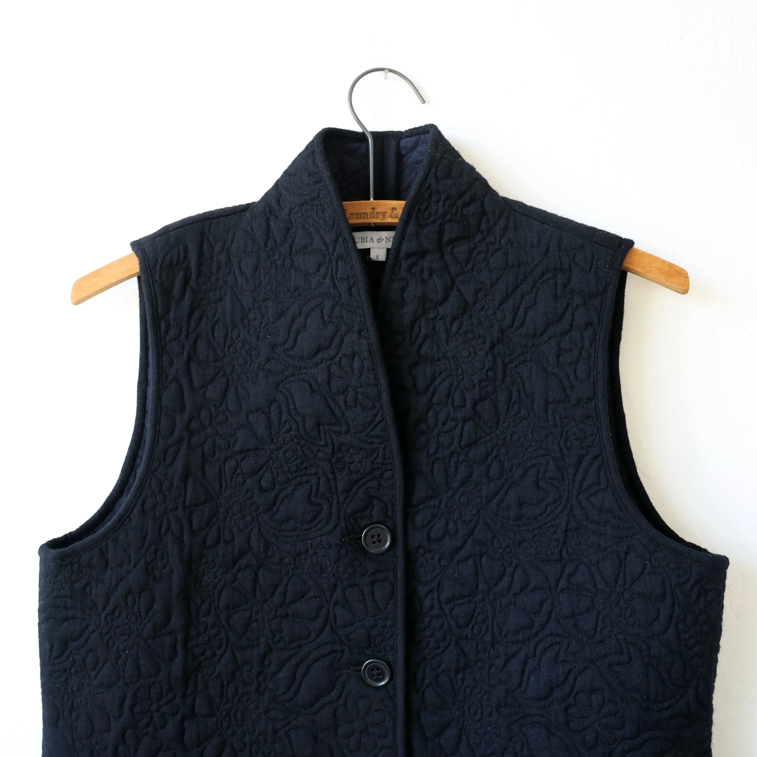 Rubia & Neel Quilted Vest - Black