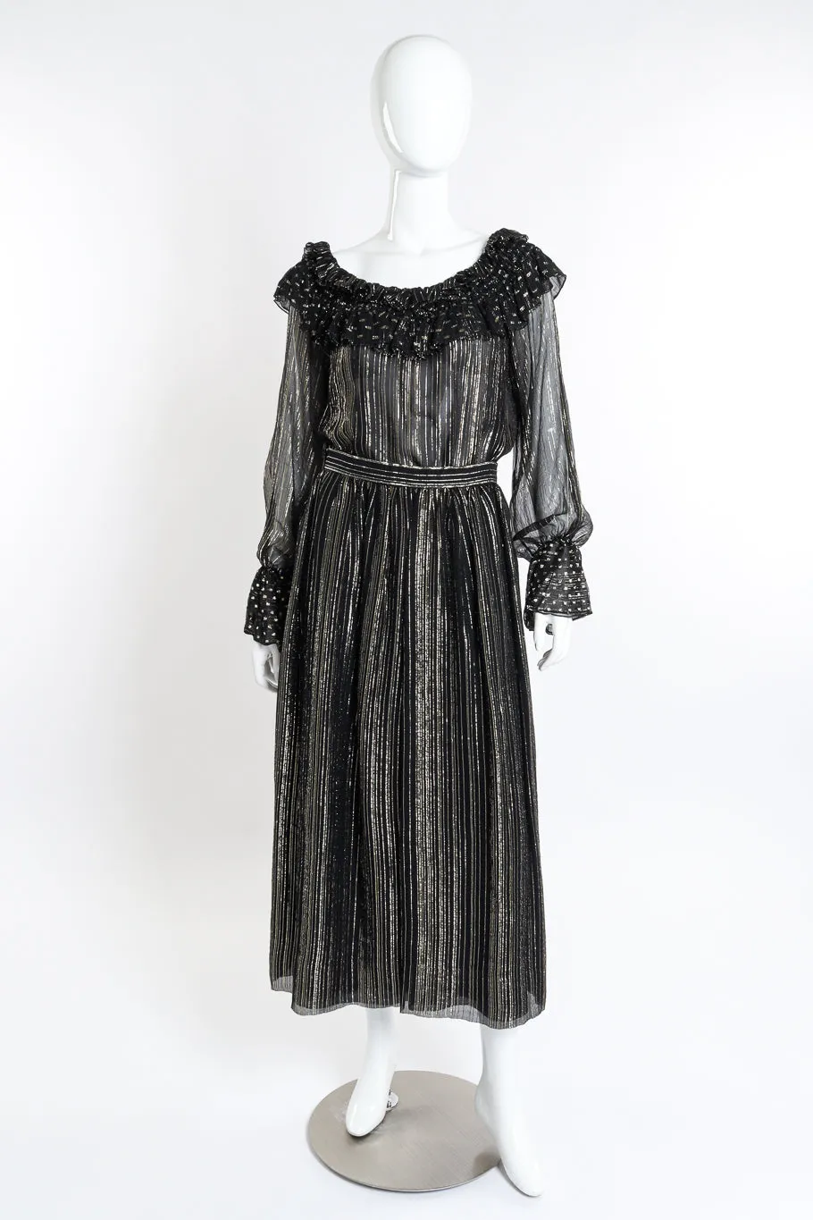 Ruffle Top and Skirt Set