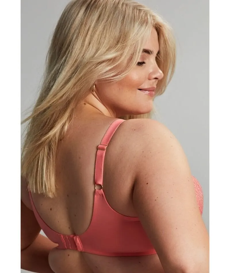 Sculptresse Estel Full Cup Underwired Bra - Coral