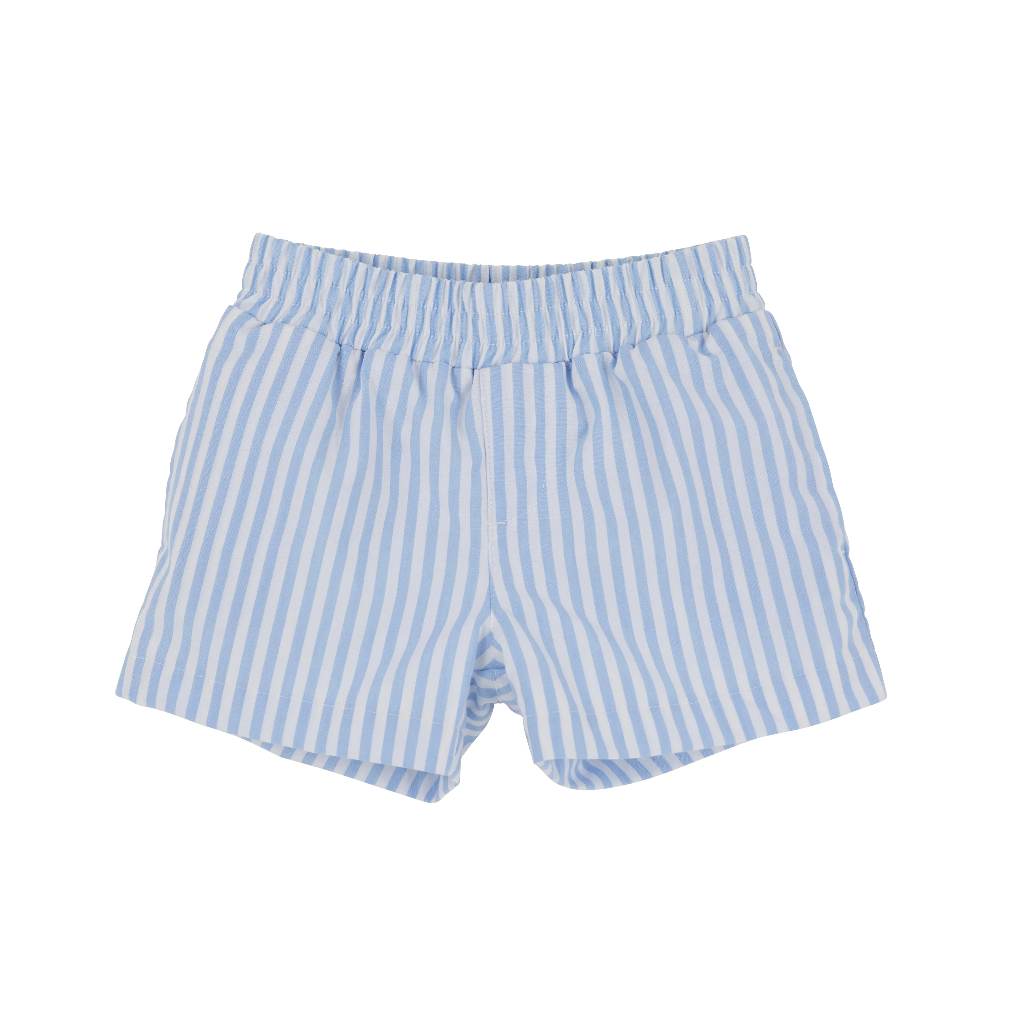 Sheffield Shorts - Beale Street Blue Stripe with Grace Bay Green Stork