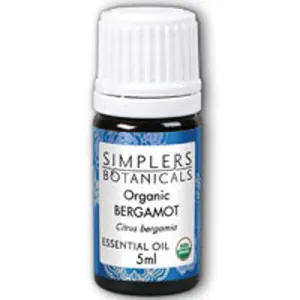 Simplers Botanicals Organic Bergamot 5 Ml
