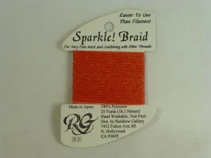 Sparkle! Braid SK 30 Shimmer Poppy