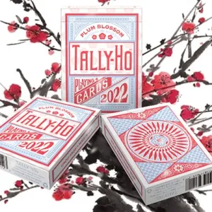 Tally-Ho Plum Blossom Playing Cards