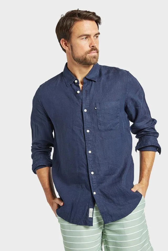 The Academy Brand Hampton Linen Shirt - 8 Colours