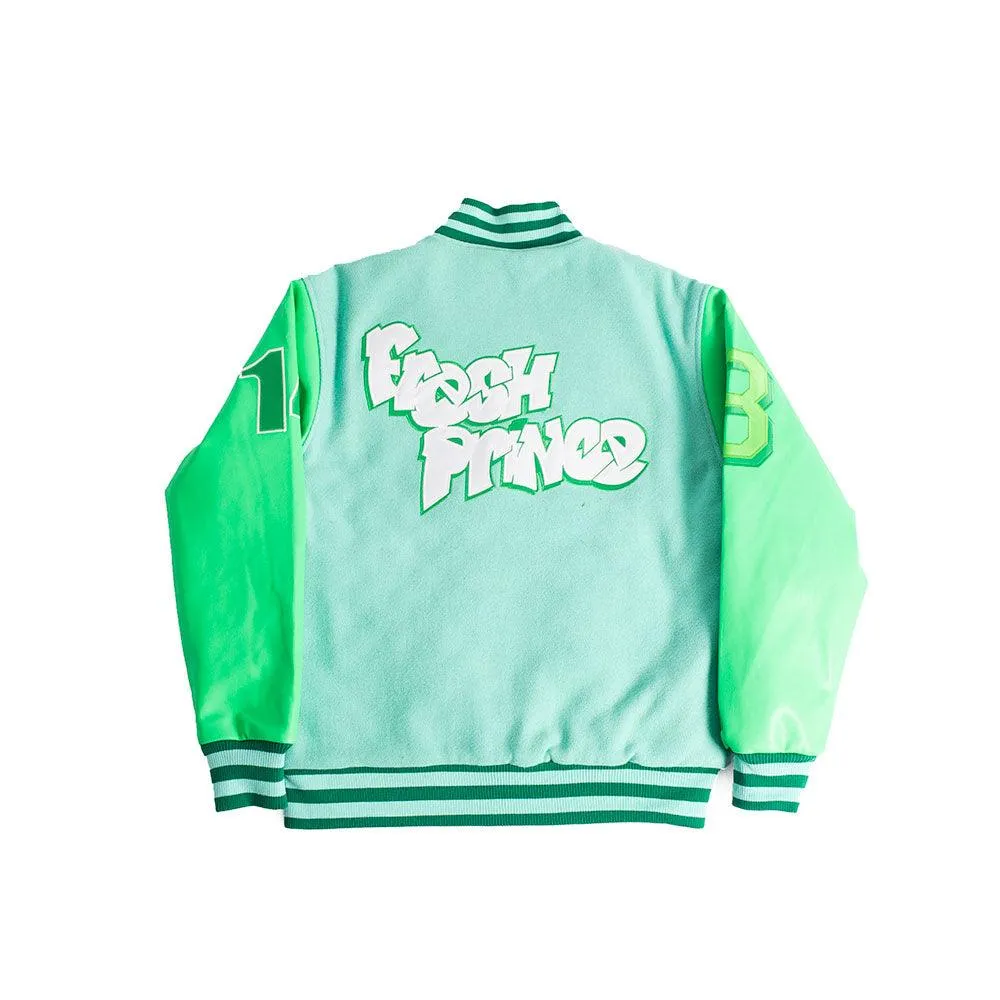 The Fresh Prince Bel-Air Academy Varsity Jacket In Green