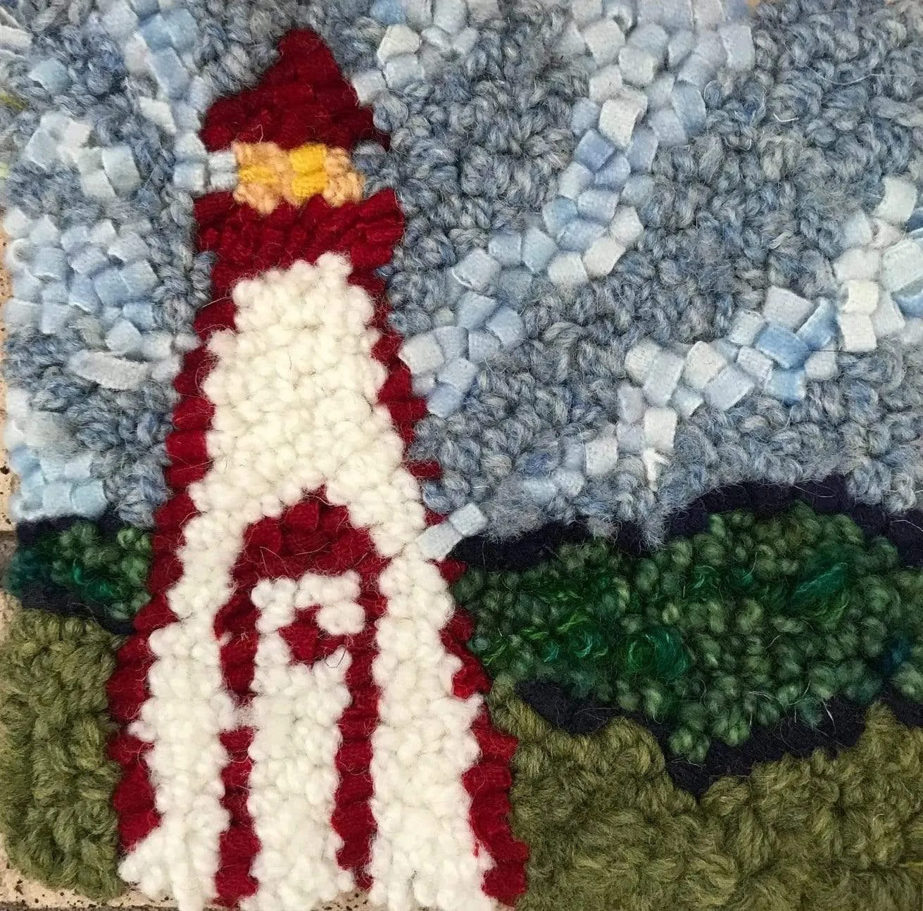 The Light Kit - Rug Hooking Kit 6" x 6"
