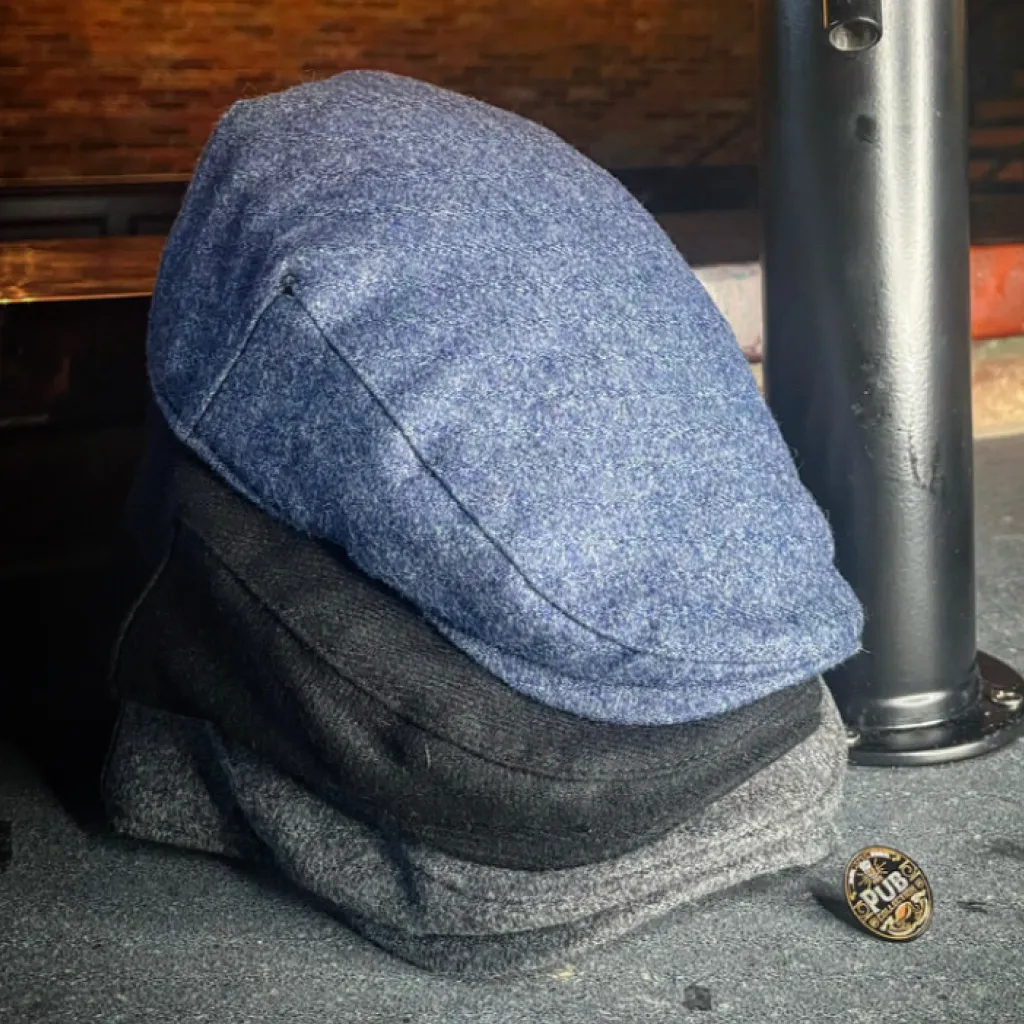 The Pub Boston Scally Cap - Heather Blue