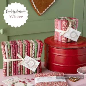 Tilda Creating Memories WINTER Fabric Bundle Fat 8th, Fat Quarter, Half Yard or One Yard Bundle 16 pc