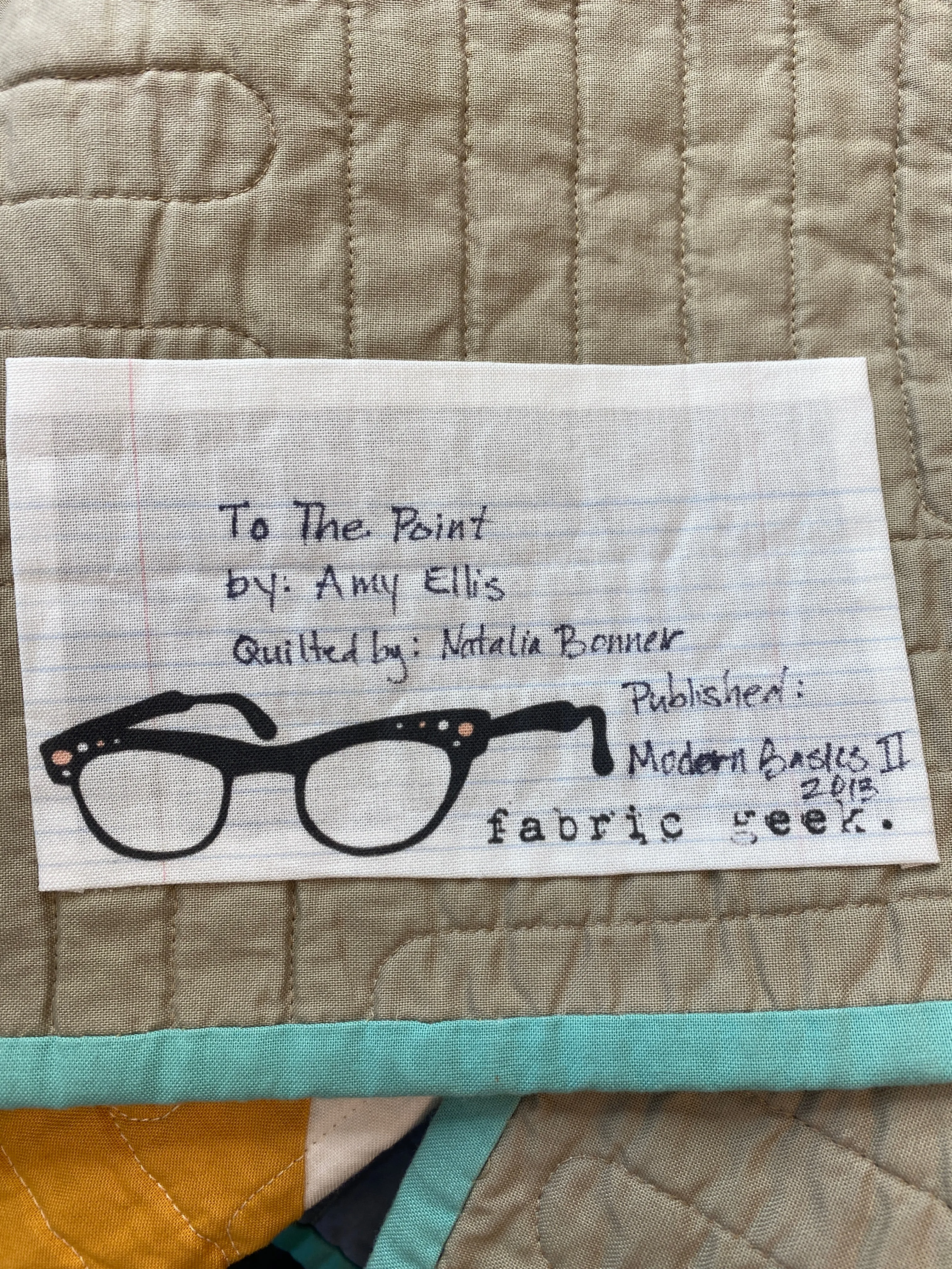 To The Point {Handmade Quilt by Amy Ellis}