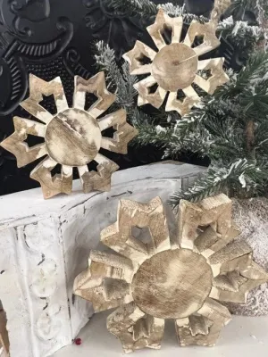 Trivet Snowflake Ornament 4in
