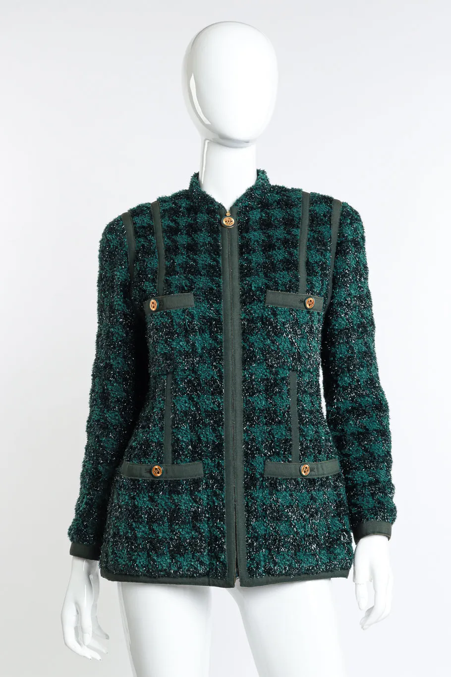 Tweed Lamé Jacket