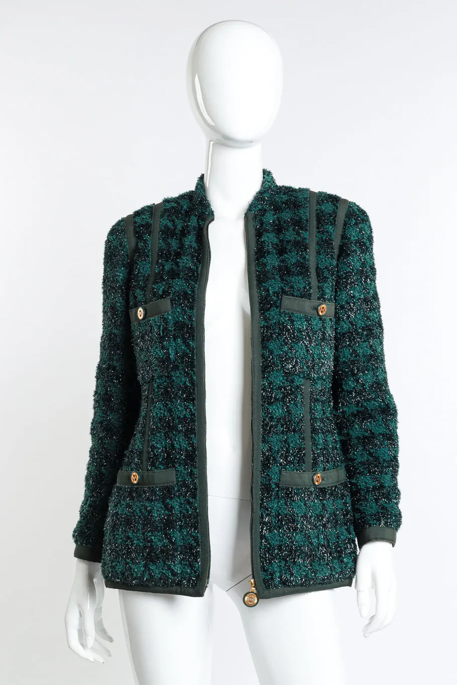 Tweed Lamé Jacket