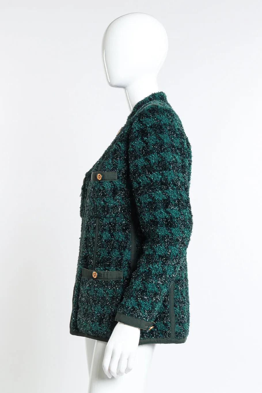 Tweed Lamé Jacket