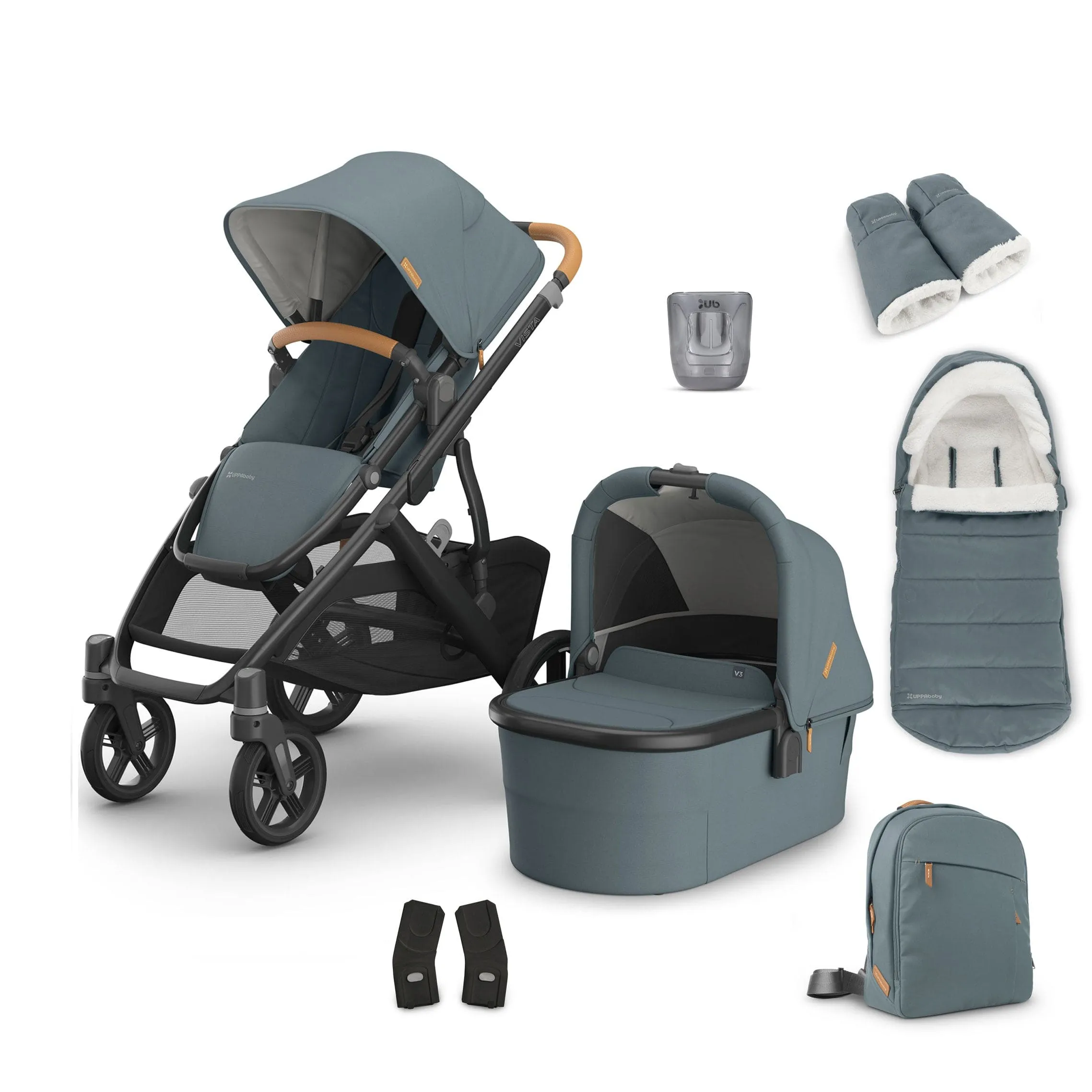 Uppababy Vista V3 Complete Bundle - Dillan