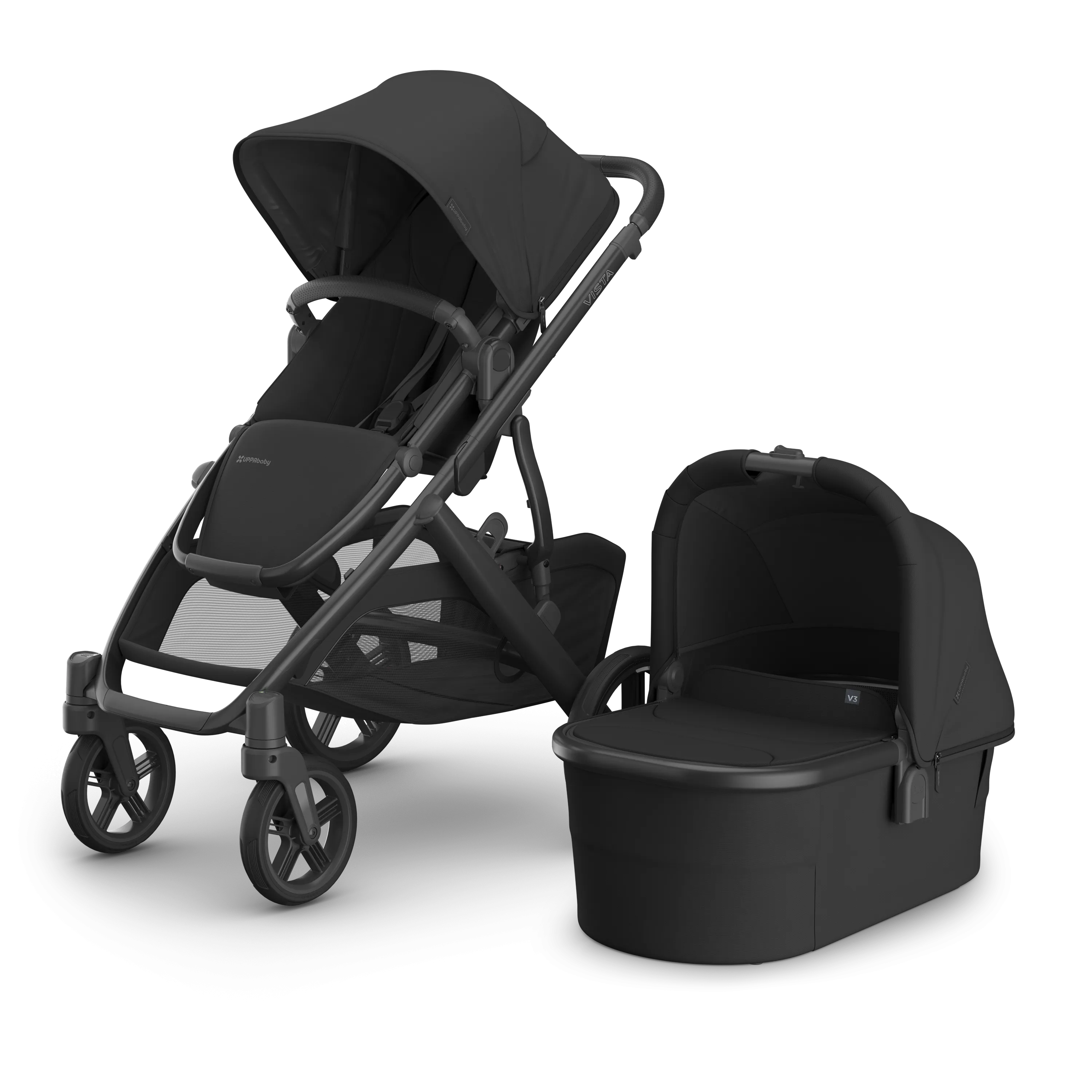 UPPAbaby Vista V3 in Jake with Mesa iSize Car Seat & Base