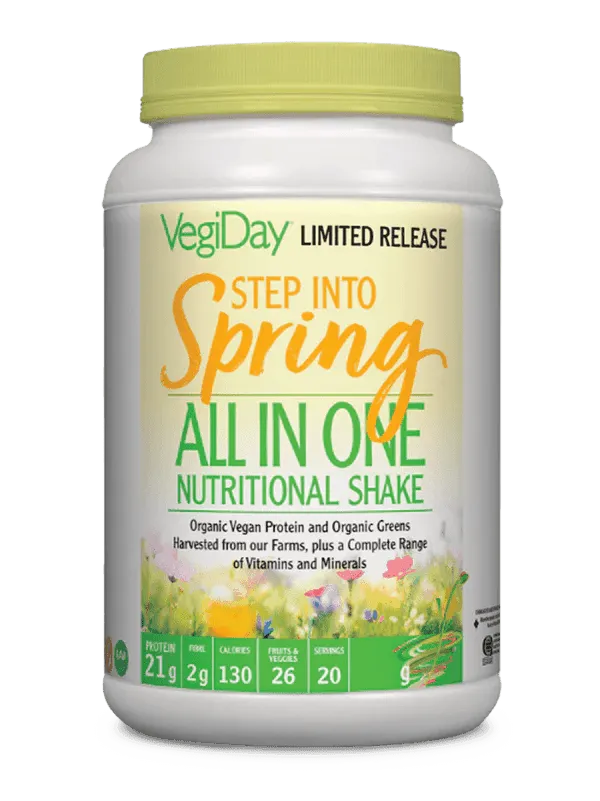 VegiDay All in One Nutritional Shake, Spring to Life 780 Grams